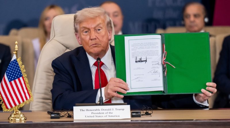Trump: «No queremos financiar nada que tenga que ver con derramamiento de sangre»