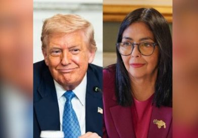 Trump mantiene una llamada con Delcy Rodríguez y dice que es una «persona fantástica»