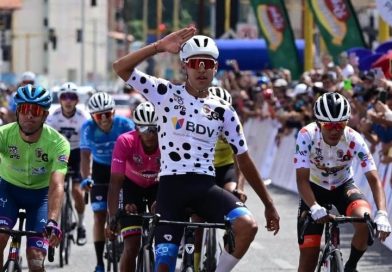 Colombiano Brandon Rojas gana la quinta etapa de la Vuelta al Táchira